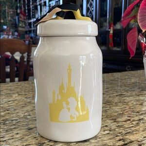 Rae Dunn Disney “Beautify & The Beast” canister